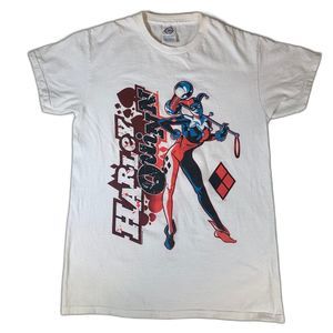 Harley Quinn vintage joker t shirt small Batman